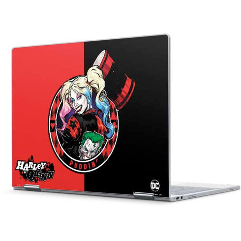 DC Comics Harley Quinn Puddin Pixelbook Skin